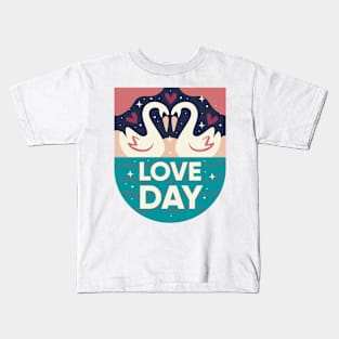 love day for the swan Kids T-Shirt